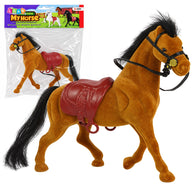 LEAN Toys Samt Bronze Pferd Figur