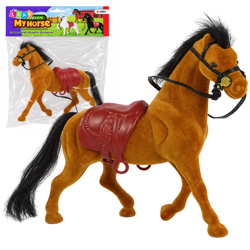 LEAN Toys Samt Bronze Pferd Figur