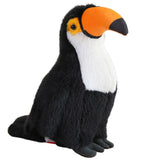 LEAN Toys Plüschvogel Tukan Plüsch Maskottchen Kuscheltier Weiß 35cm – Produktabbildung 2