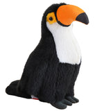 LEAN Toys Plüschvogel Tukan Plüsch Maskottchen Kuscheltier Weiß 35cm – Produktabbildung 5