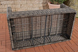 CLP 2er Sofa Honolulu Rundrattan – Produktabbildung 4