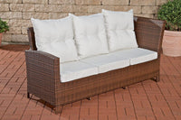 CLP 3er Sofa Bermeo Cremeweiss