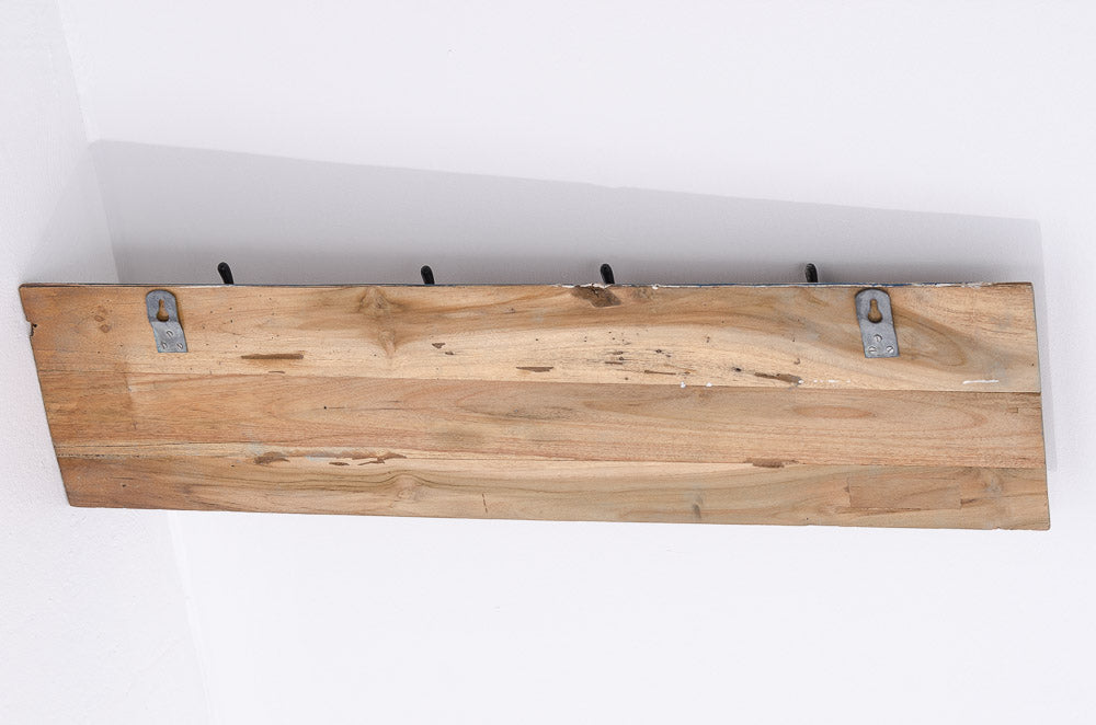 CLP Teakholz Wandgarderobe Flen – Produktabbildung 5