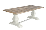 CLP Esstisch Severus 220x100x78 weiß