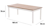 CLP Esstisch Matteo 180 cm natur