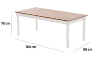 CLP Esstisch Matteo 180 cm natur