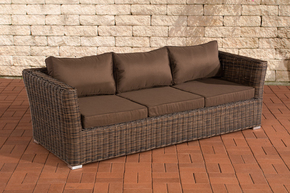 CLP 3er Sofa Mandal Terrabraun – Produktabbildung 6