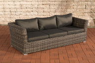 CLP 3er Sofa Mandal Anthrazit