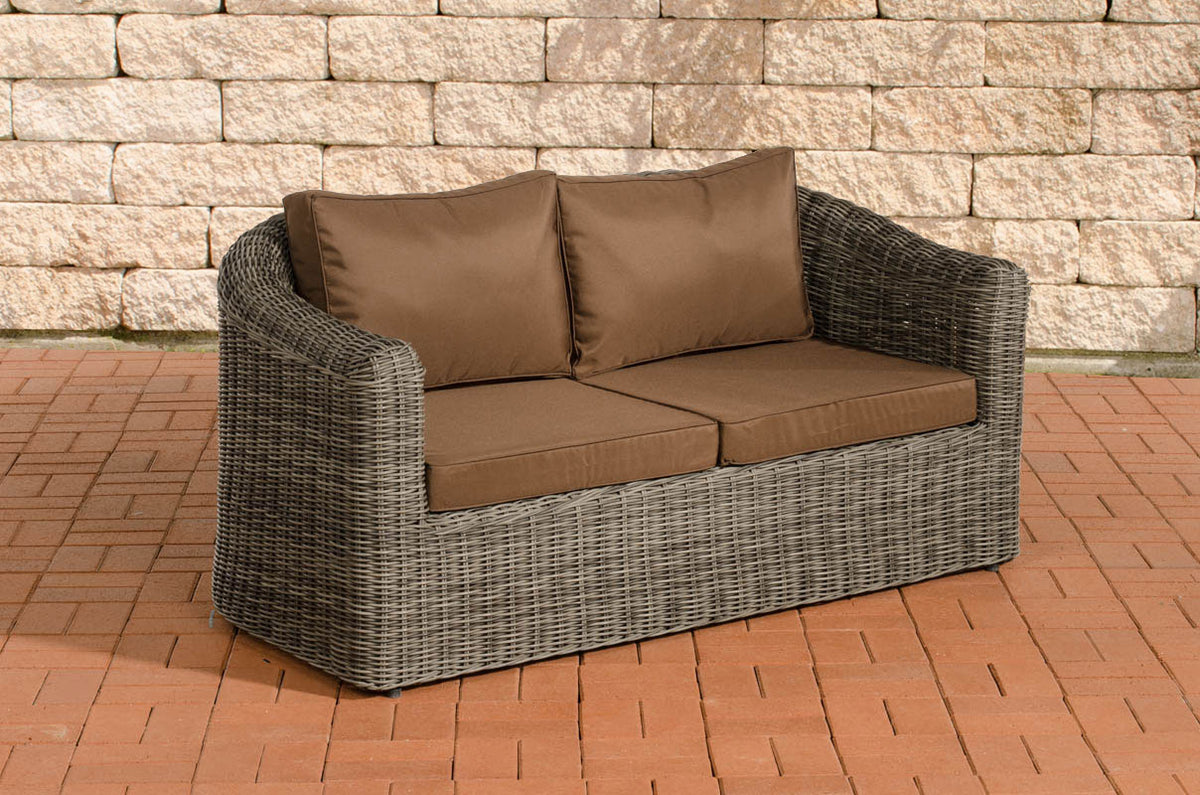 CLP 2er-Sofa Bergen Terrabraun 5mm – Produktabbildung 2
