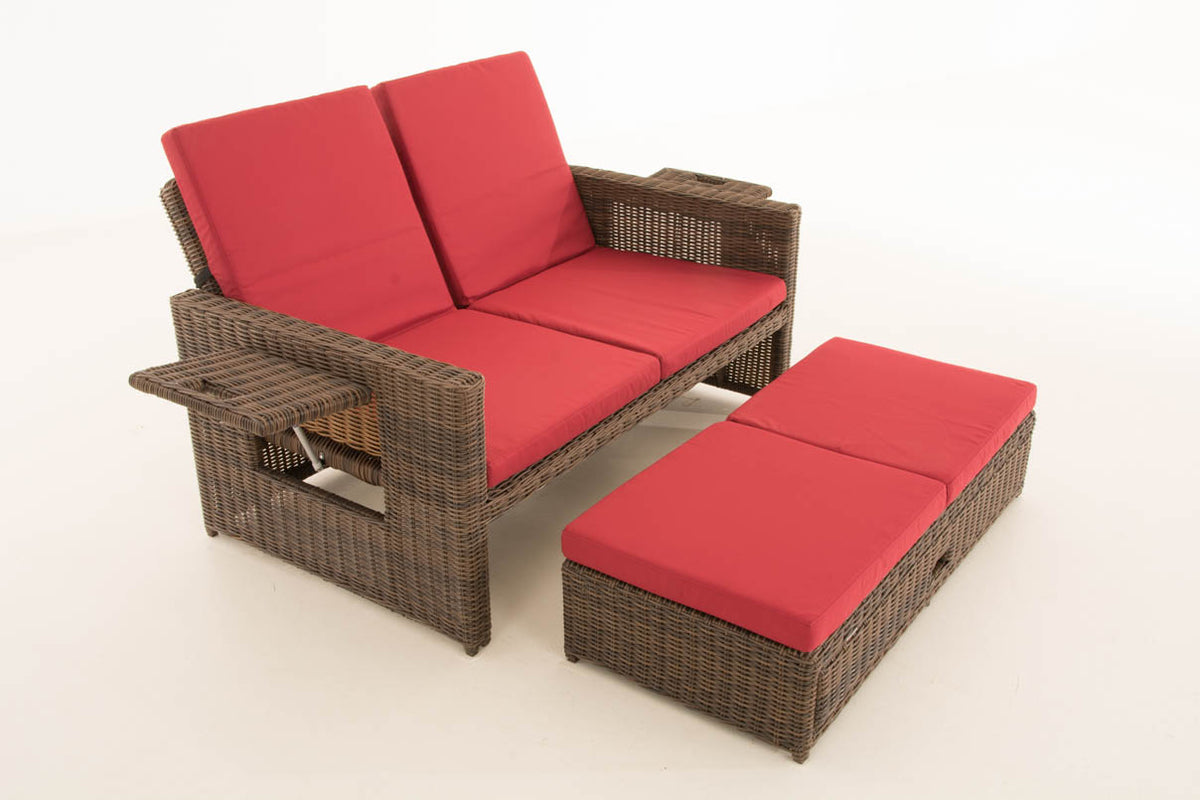 CLP Sofa Ancona Rubinrot 5mm – Produktabbildung 2