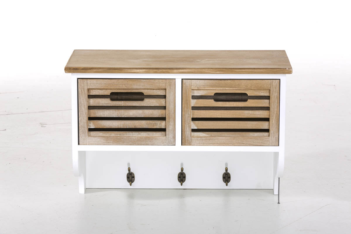 CLP Wandgarderobe Calix, braun – Produktabbildung 2