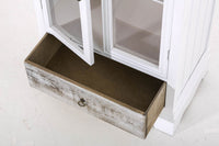 CLP Vitrine Cassius 80, braun – Produktabbildung 8
