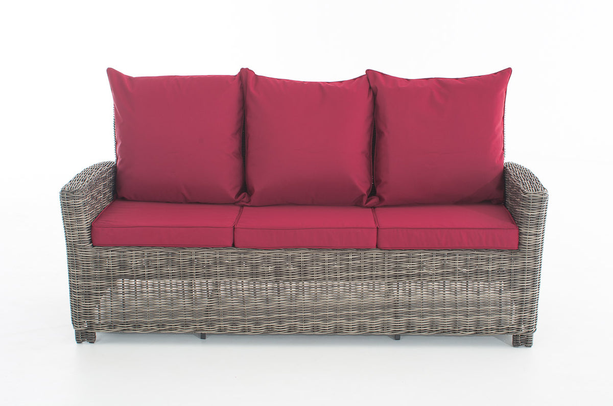 CLP Sofa 3er Fisolo Rubinrot 5mm – Produktabbildung 7