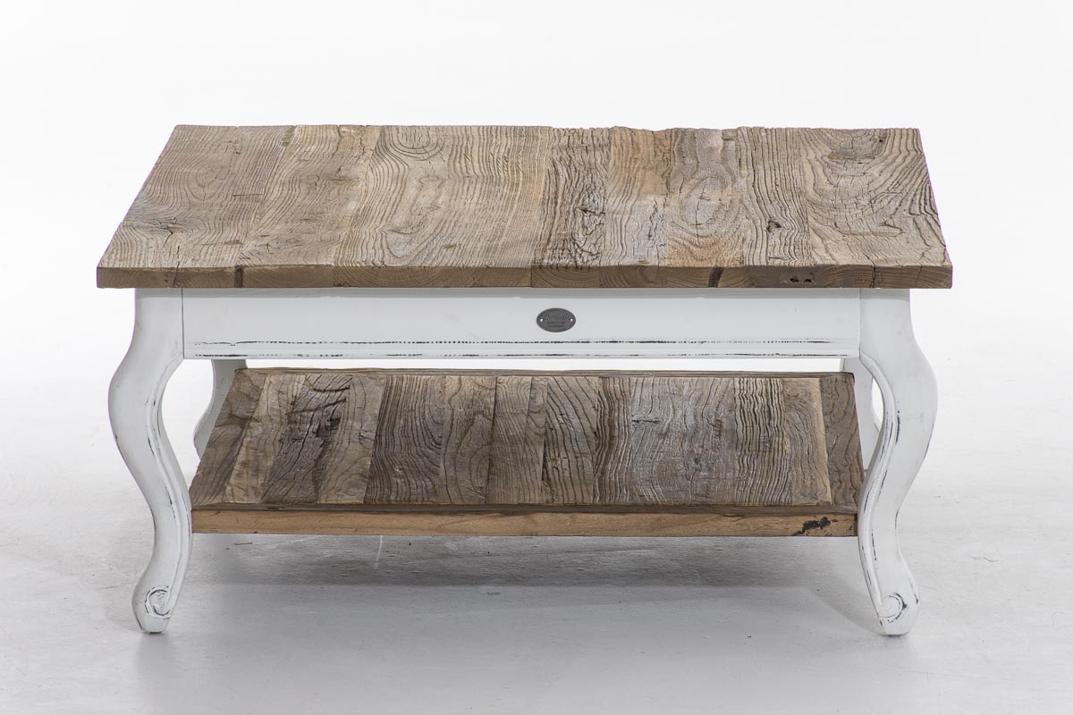 CLP Couchtisch Eneas 90x90 weiß – Produktabbildung 3