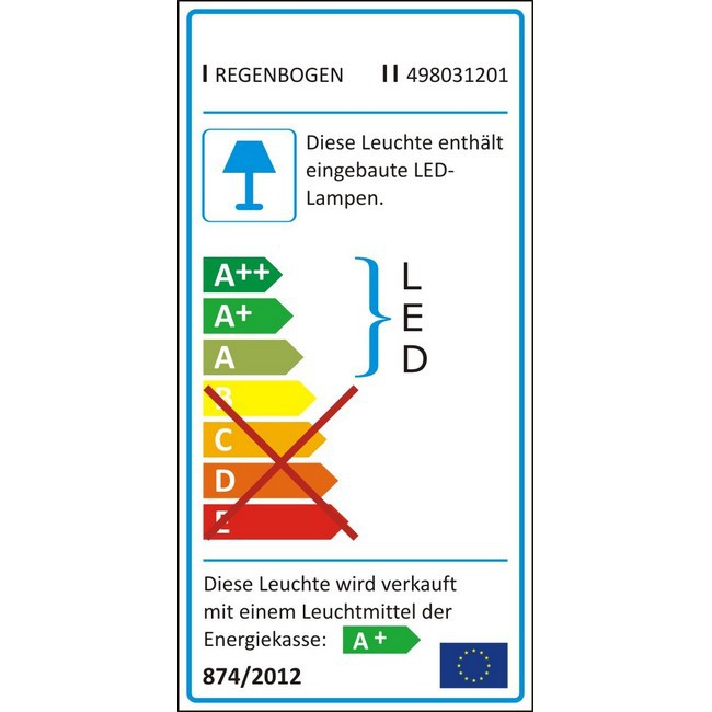 CLP LED Tischleuchte Crystal 498031201 – Produktabbildung 2
