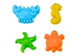 HEMAR Sandspielzeug-Set, Eimer, Burg, Mühle, 9-teilig – Produktabbildung 4