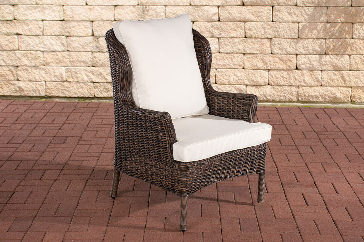 CLP Sessel Jardin Cremeweiß
