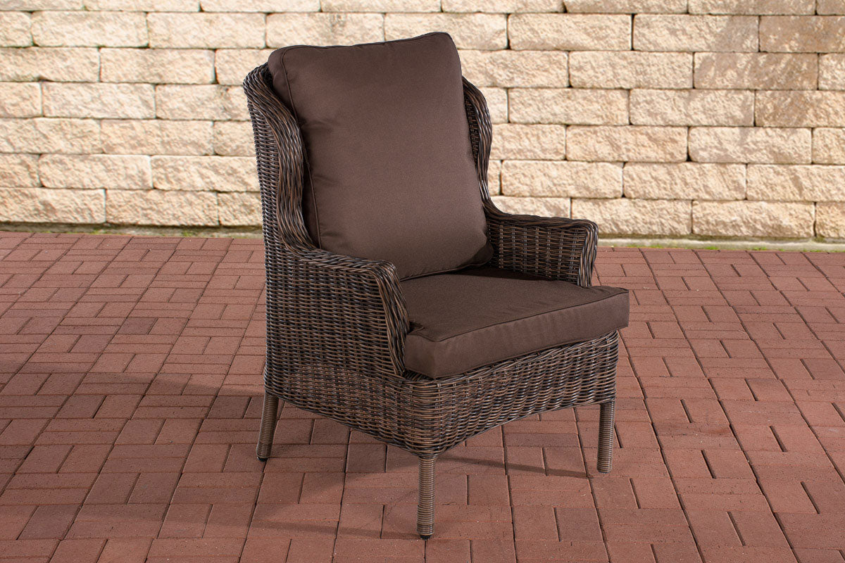 CLP Sessel Jardin Terrabraun