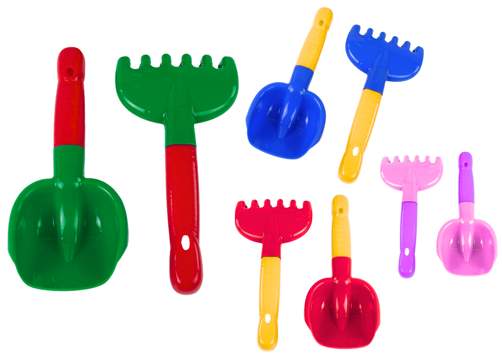 HEMAR Sandharken-Set, Spachtel, zweifarbig, 2-tlg. Mischen