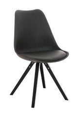 CLP Stuhl Pegleg Square schwarz