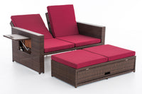 CLP Sofa Ancona Rubinrot – Produktabbildung 3