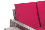 CLP Sofa Ancona Rubinrot – Produktabbildung 7