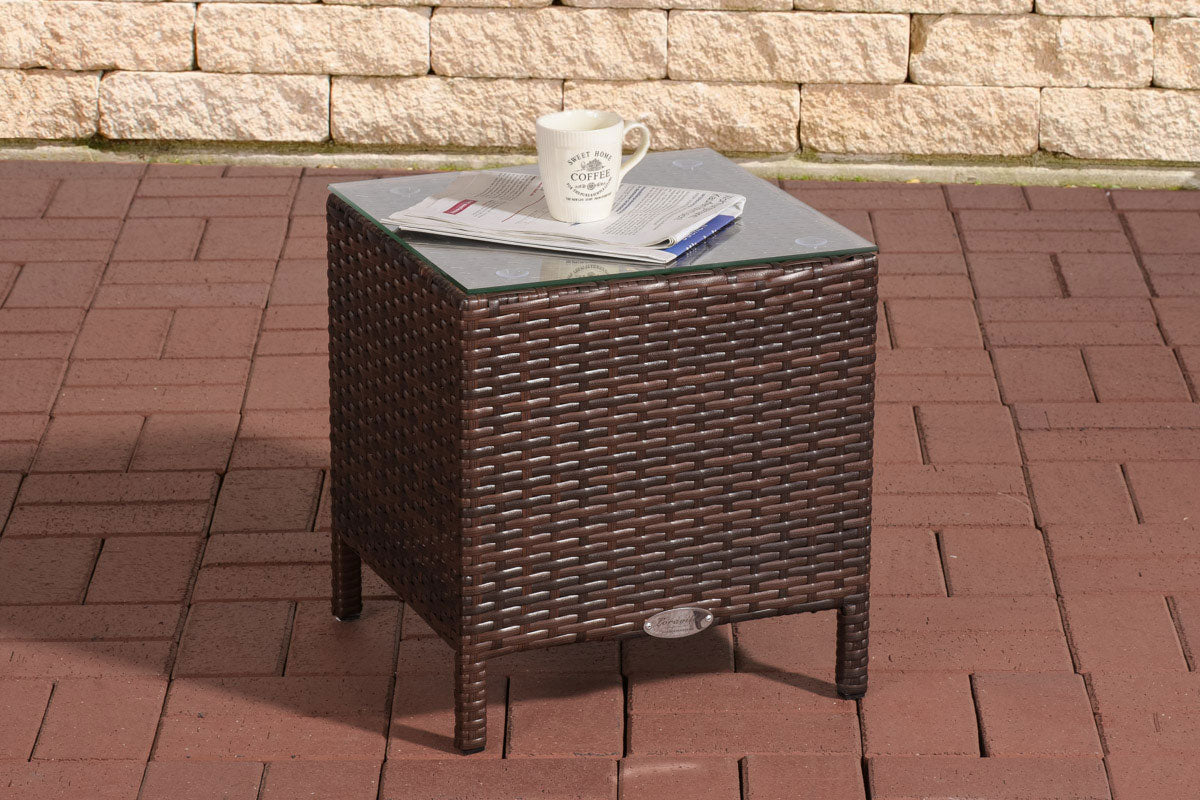 CLP Beistelltisch Vilato Flachrattan