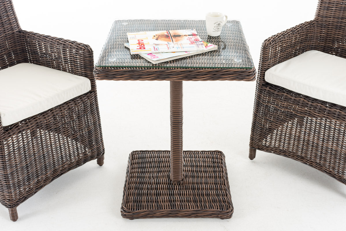 CLP Sitzgruppe Palermo 5mm Cremeweiß – Produktabbildung 4