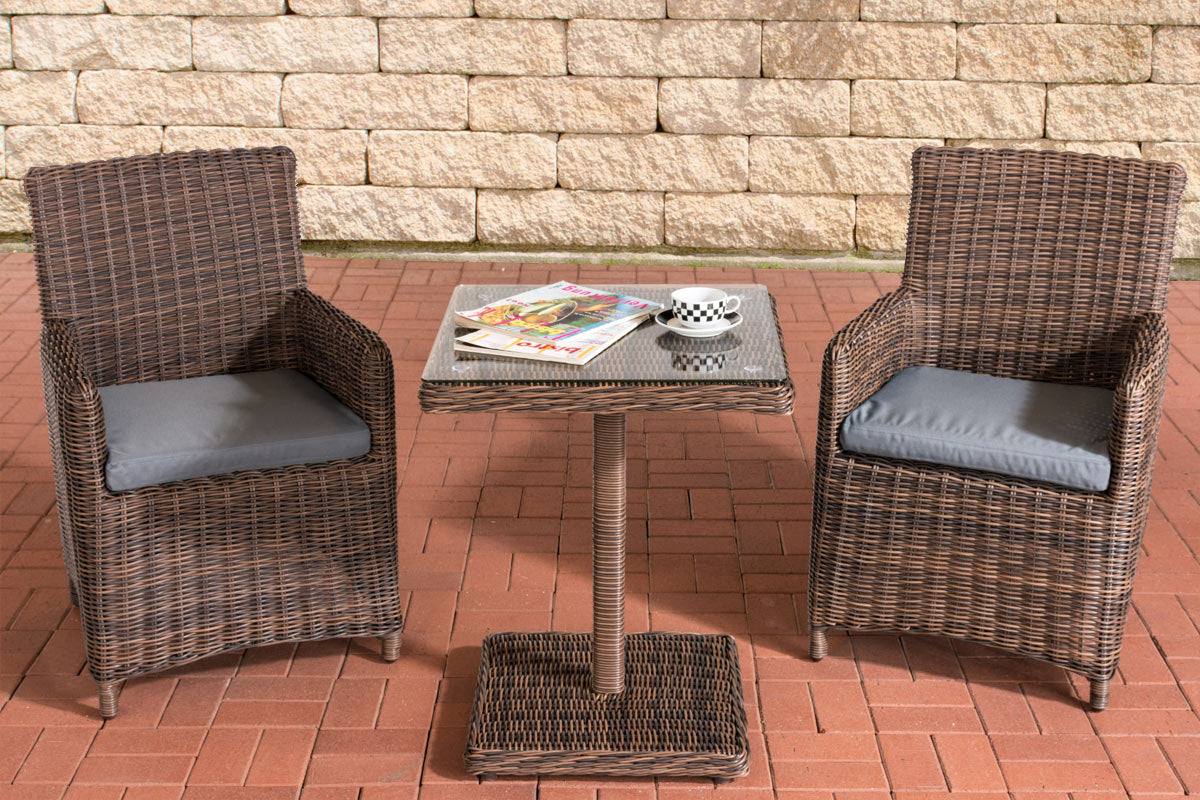 CLP Sitzgruppe Palermo 5mm Eisengrau