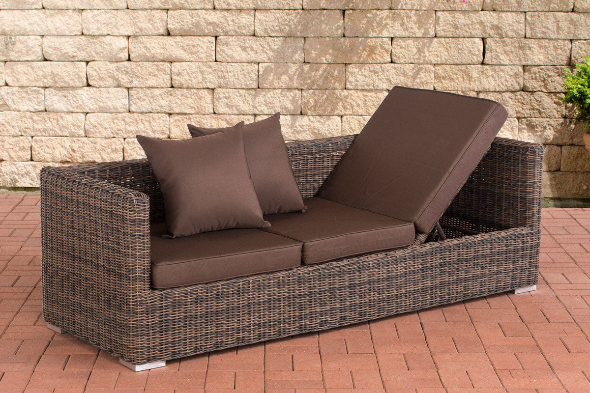 CLP Lounge-Sofa Solano 5mm Terrabraun