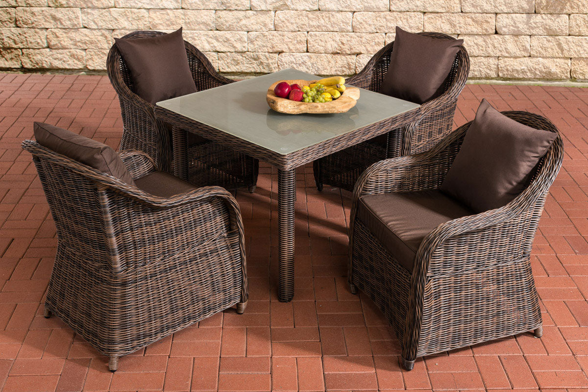 CLP Sitzgruppe San Juan MXL Terrabraun – Produktabbildung 2