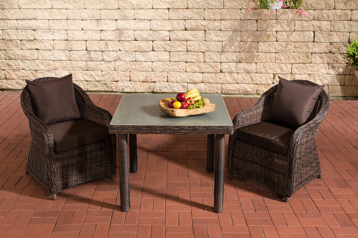 CLP Sitzgruppe San Juan M90 Terrabraun