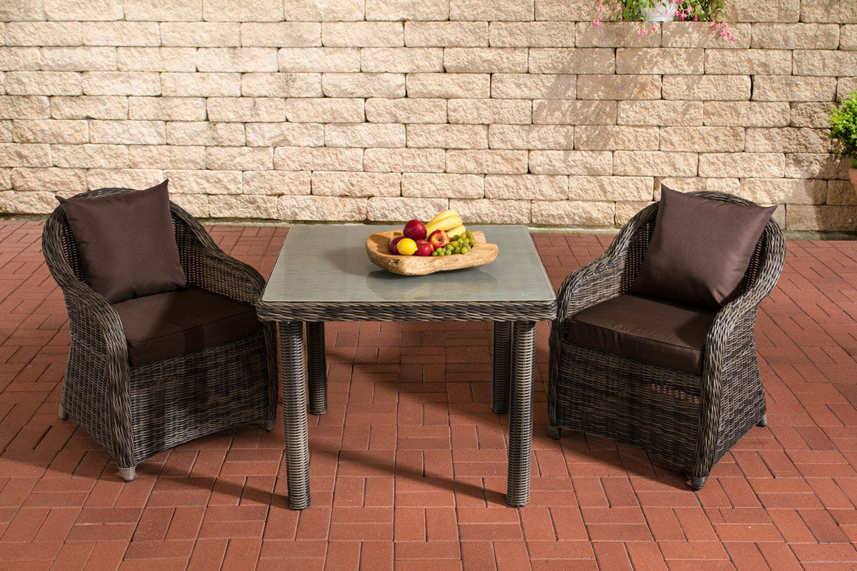 CLP Sitzgruppe San Juan M80 Terrabraun – Produktabbildung 4