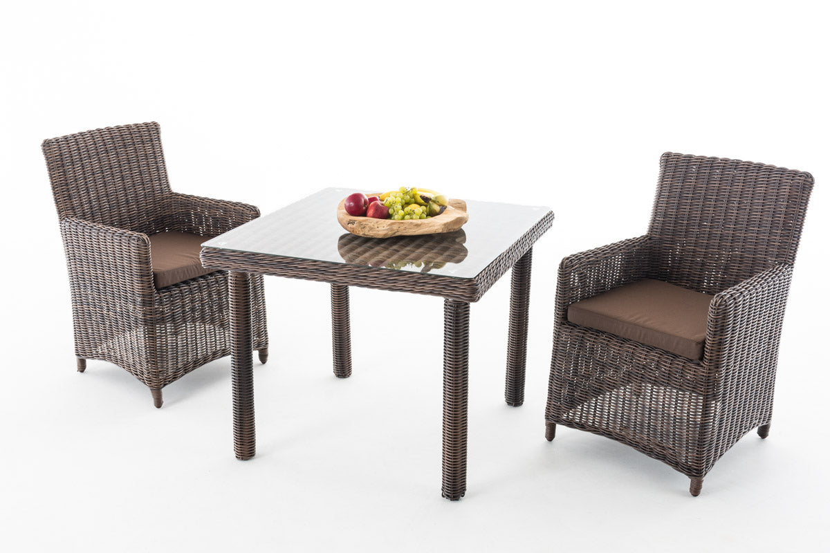 CLP Sitzgruppe Dorado K100 Terrabraun – Produktabbildung 2