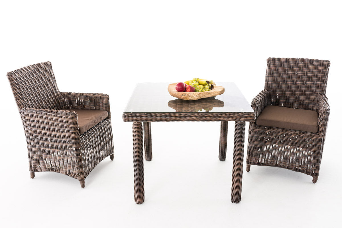 CLP Sitzgruppe Dorado K90 Terrabraun – Produktabbildung 3