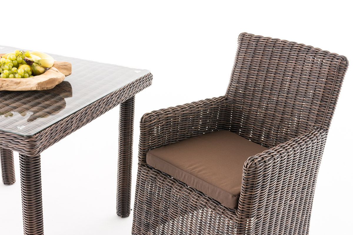 CLP Sitzgruppe Dorado K90 Terrabraun – Produktabbildung 5