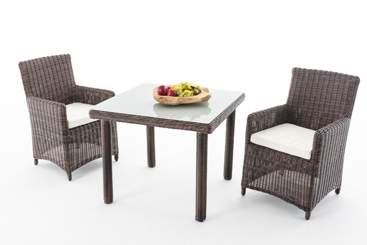 CLP Sitzgruppe Dorado M90 Cremeweiß – Produktabbildung 2
