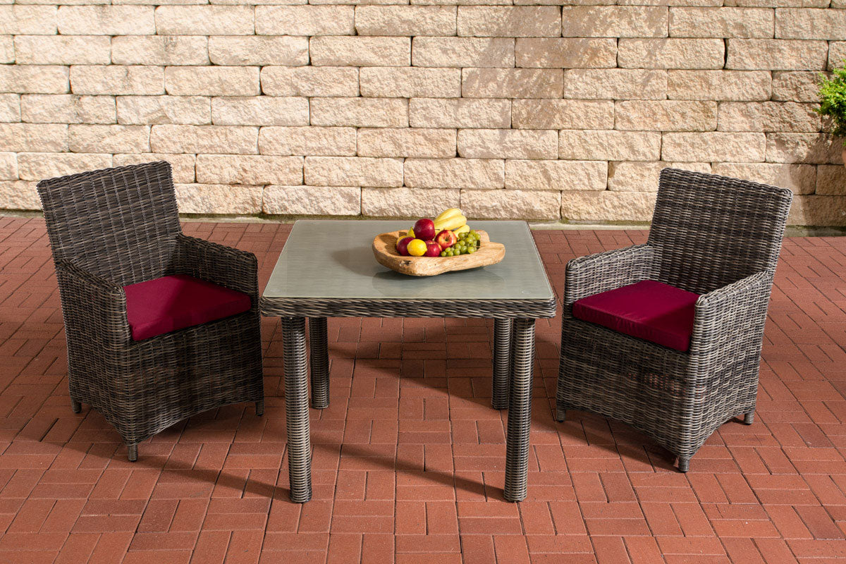 CLP Sitzgruppe Dorado M80 Rubinrot – Produktabbildung 6