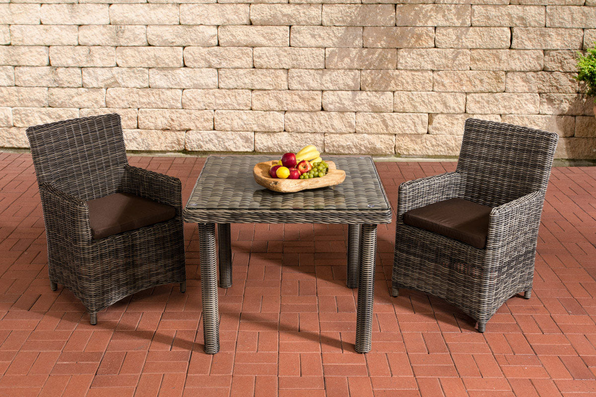 CLP Sitzgruppe Dorado K90 Terrabraun – Produktabbildung 6