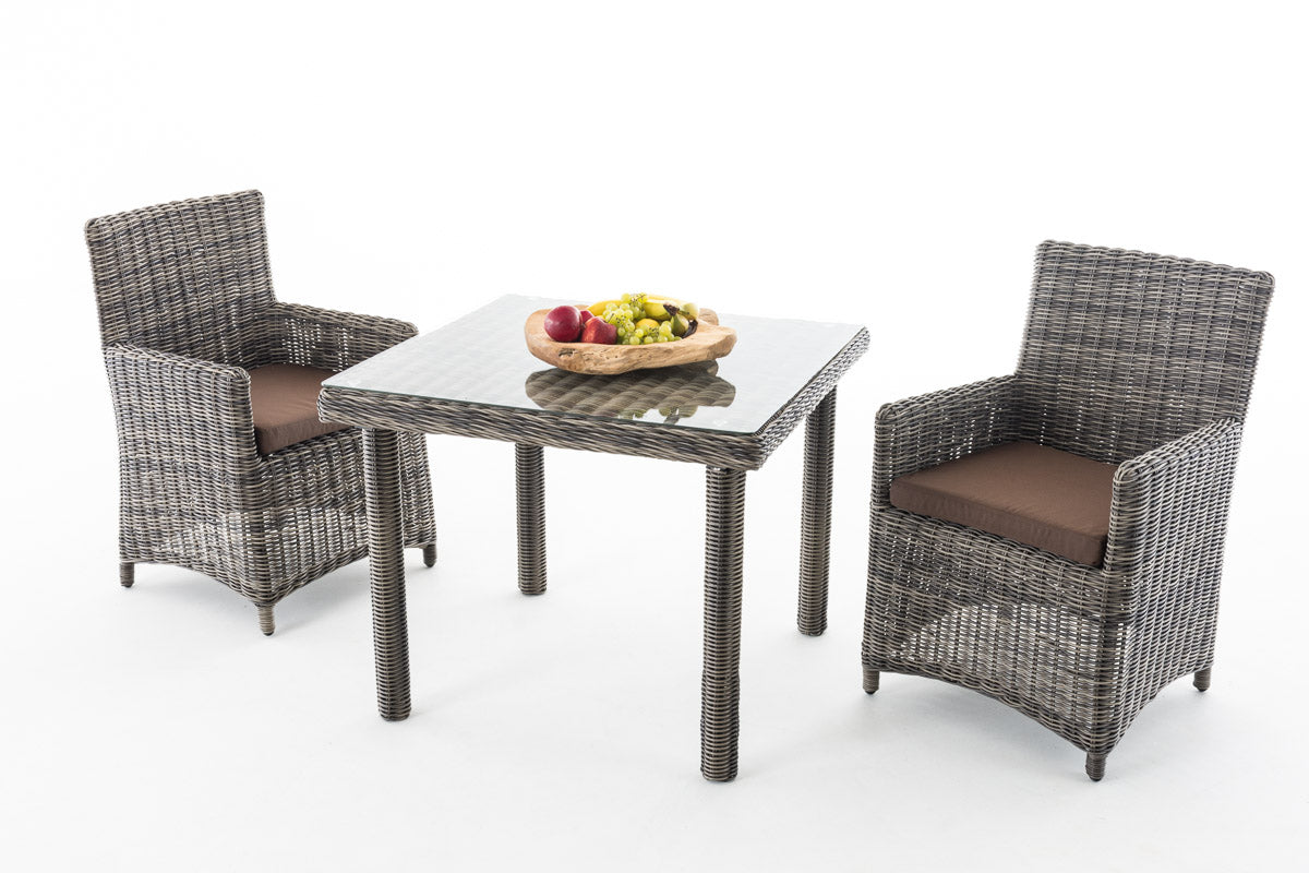CLP Sitzgruppe Dorado K90 Terrabraun – Produktabbildung 7