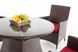 CLP Sitzgruppe Sanremo Rubinrot – Produktabbildung 3