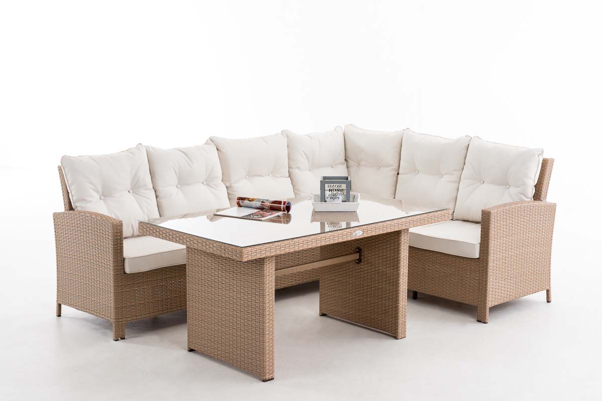 CLP Gartengarnitur Minari Creme – Produktabbildung 2