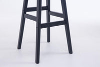 CLP Barhocker Corneila PU schwarz – Produktabbildung 9