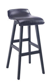 CLP Barhocker Corneila PU schwarz