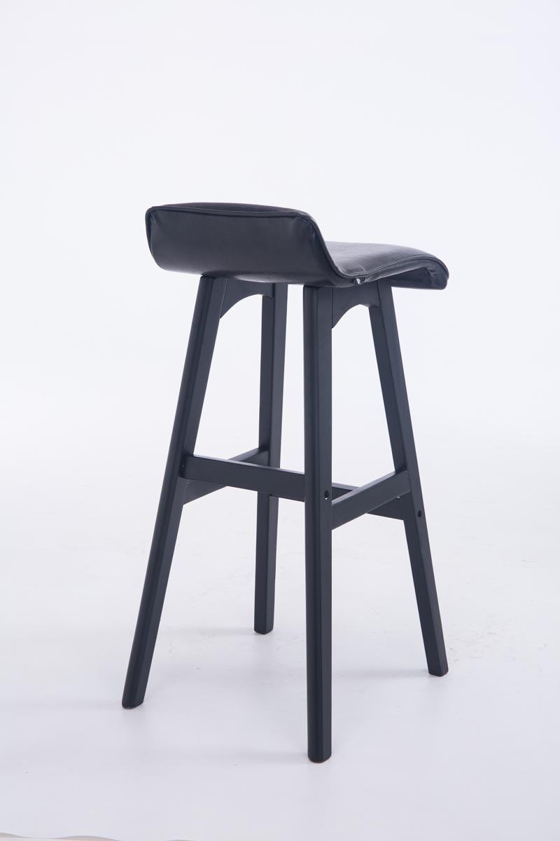 CLP Barhocker Corneila PU schwarz – Produktabbildung 3