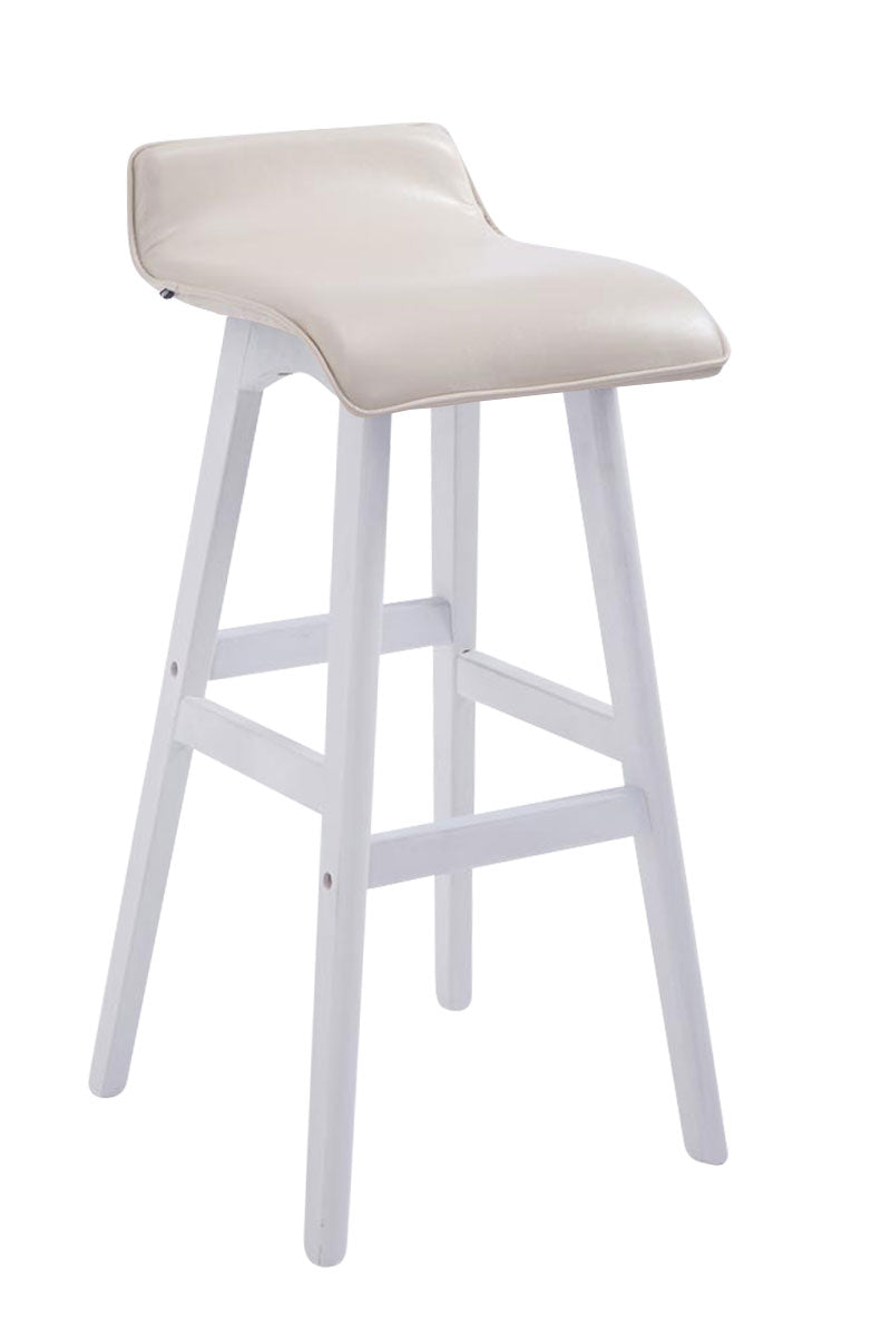 Barhocker Corneila PU weiß