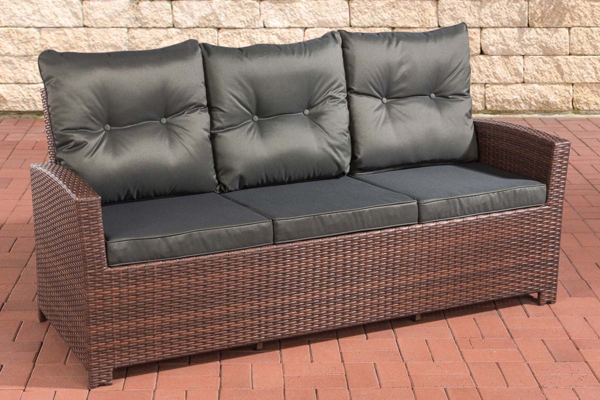 CLP Sofa 3er Fisolo anthrazit – Produktabbildung 7