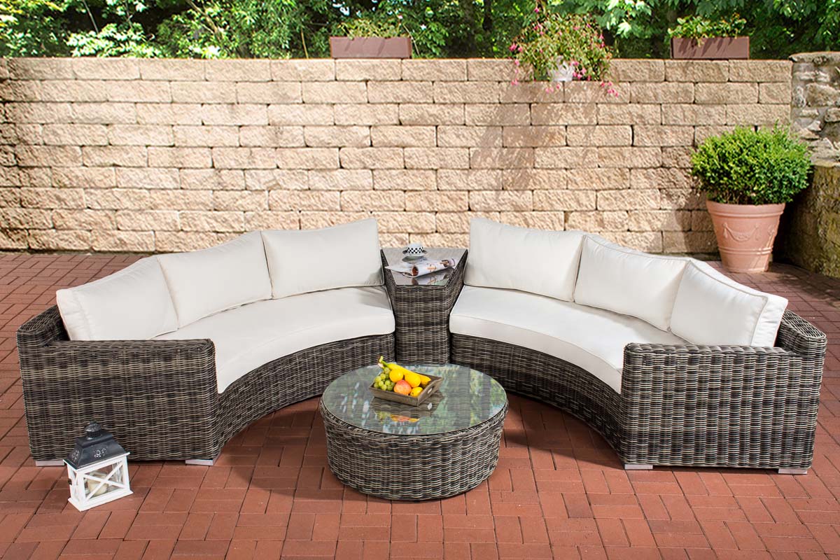 CLP Gartengarnitur Barbados Cremeweiss – Produktabbildung 9