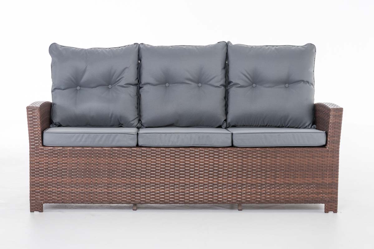 CLP Sofa 3er Fisolo eisengrau – Produktabbildung 9