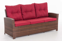 CLP Sofa 3er Fisolo rubinrot – Produktabbildung 7